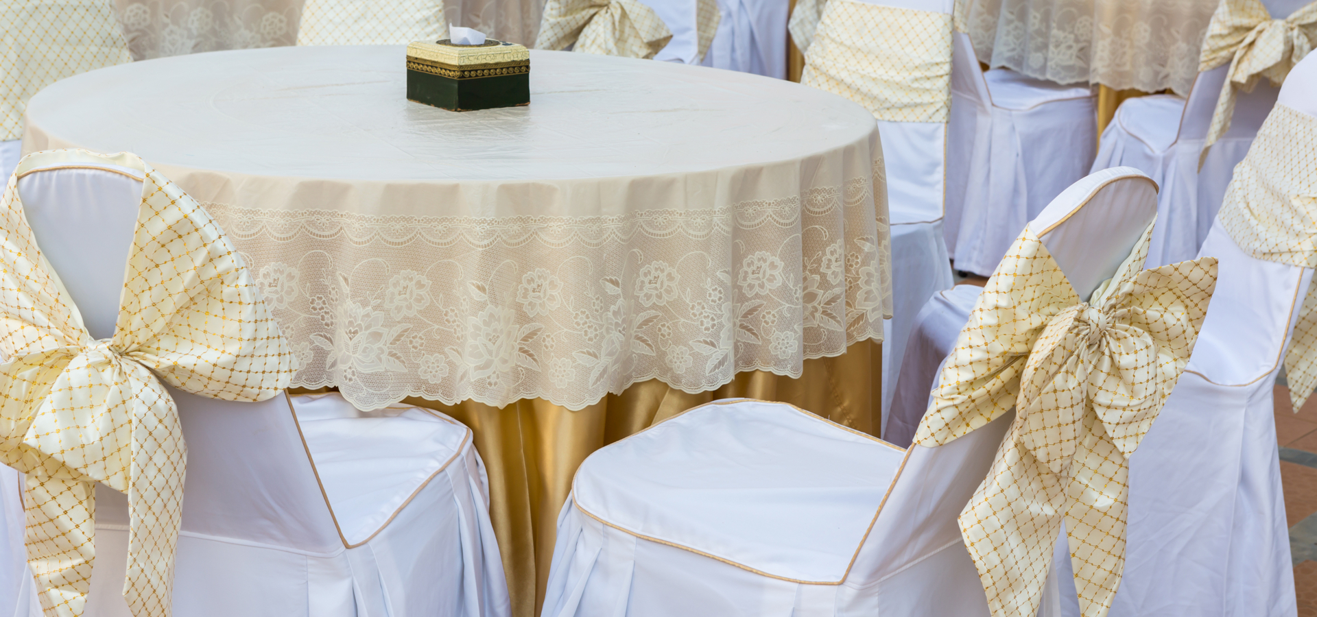 Lavandería para eventos y banquetes